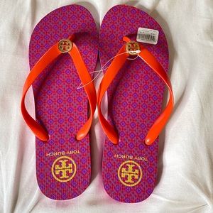 NWT Tory Burch Flip Flops